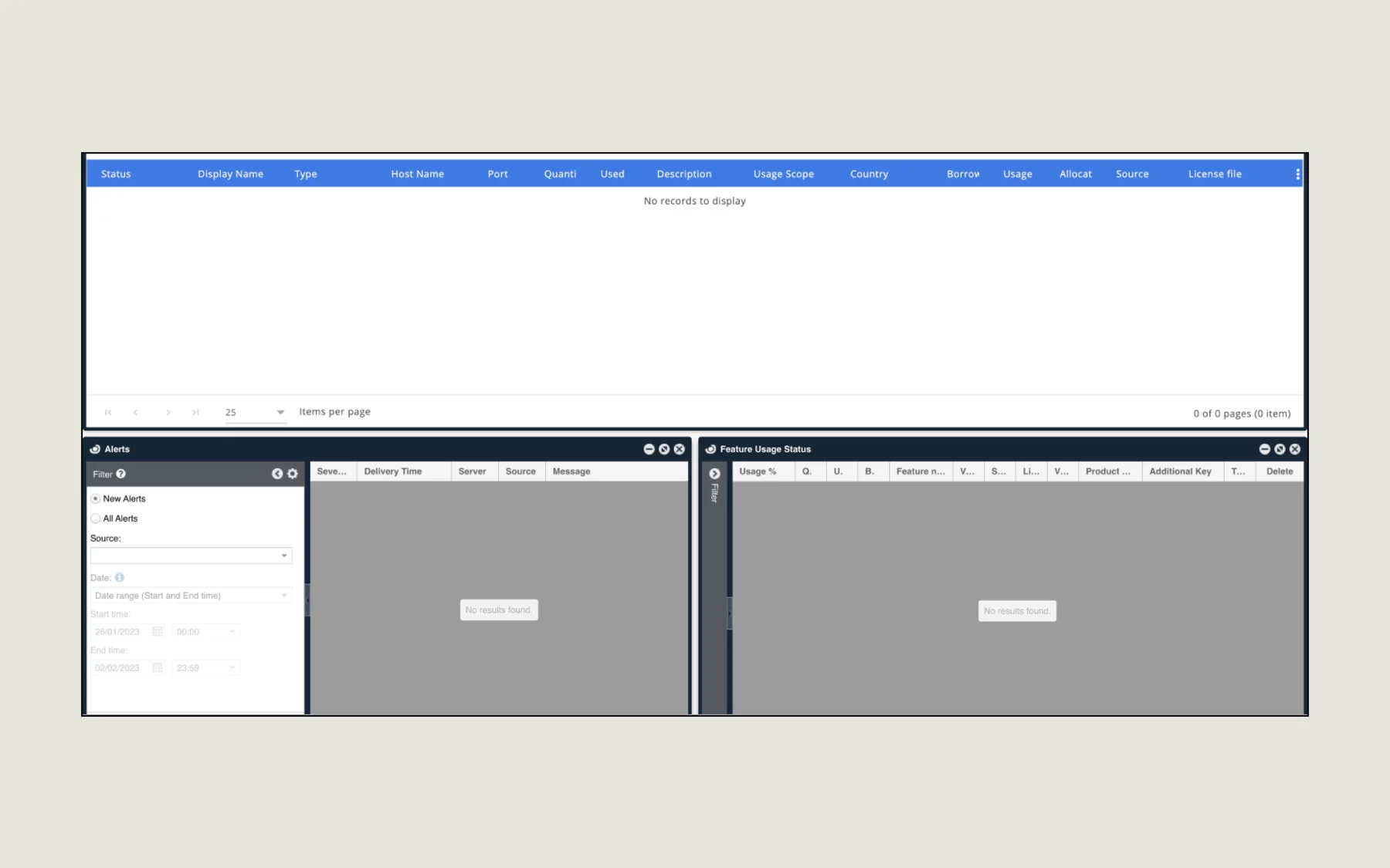 Platform Redesign — onboarding, before