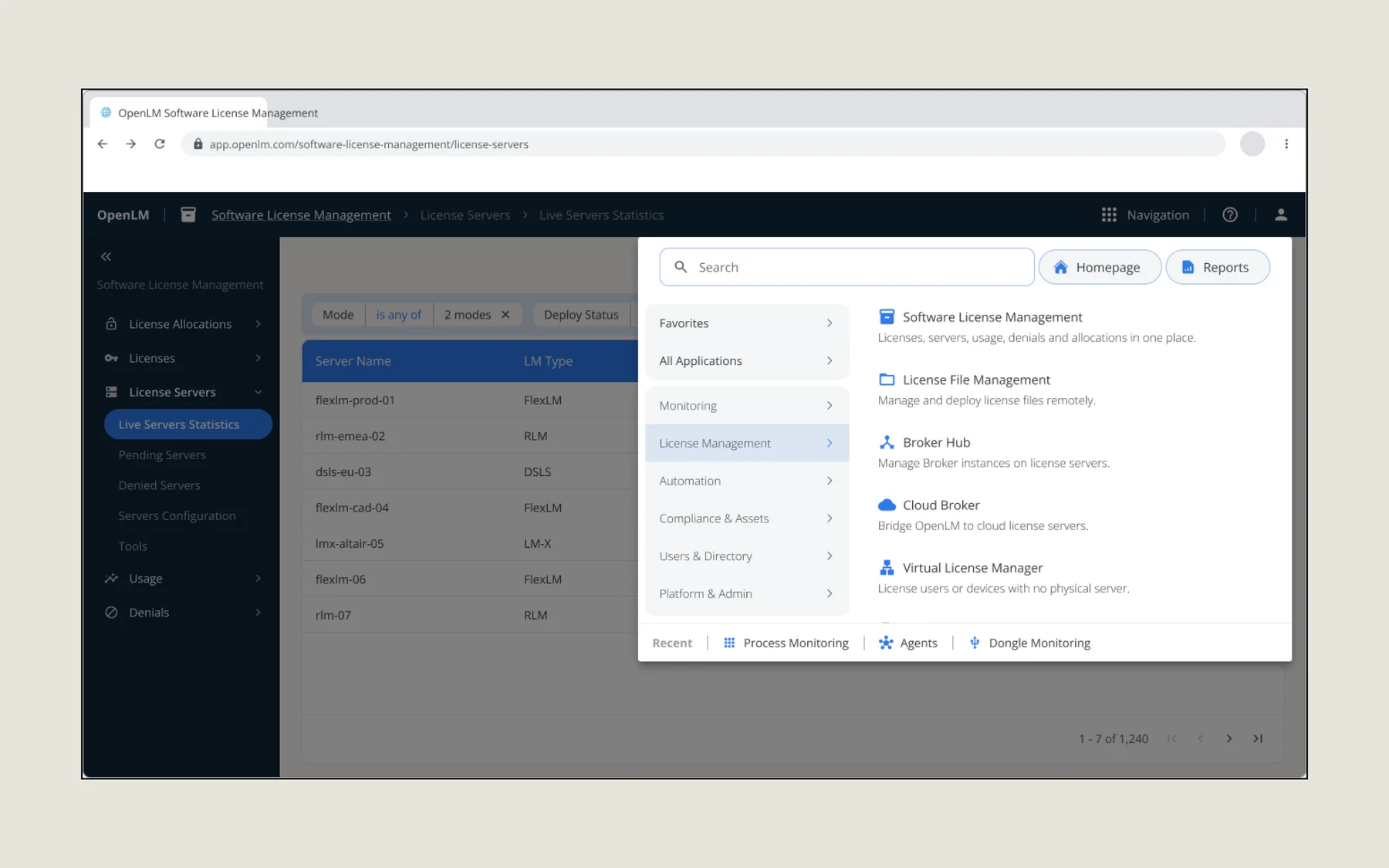 New Navigation — concept → shipped, before
